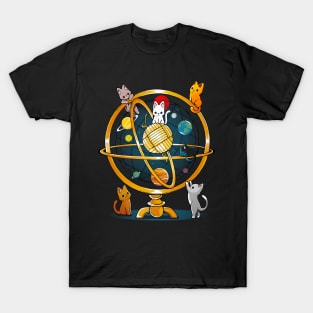 Astrolabe Cats T-Shirt